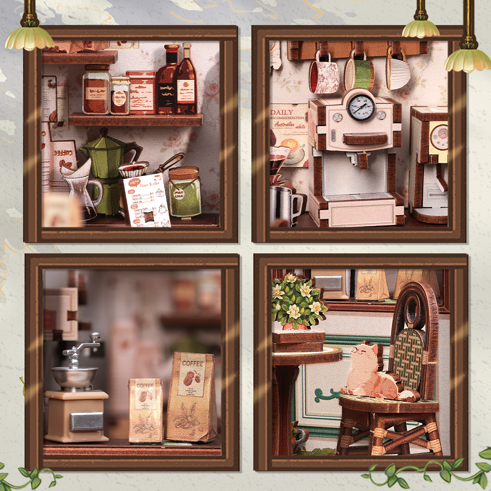 Sunny Cafe DIY Miniature House