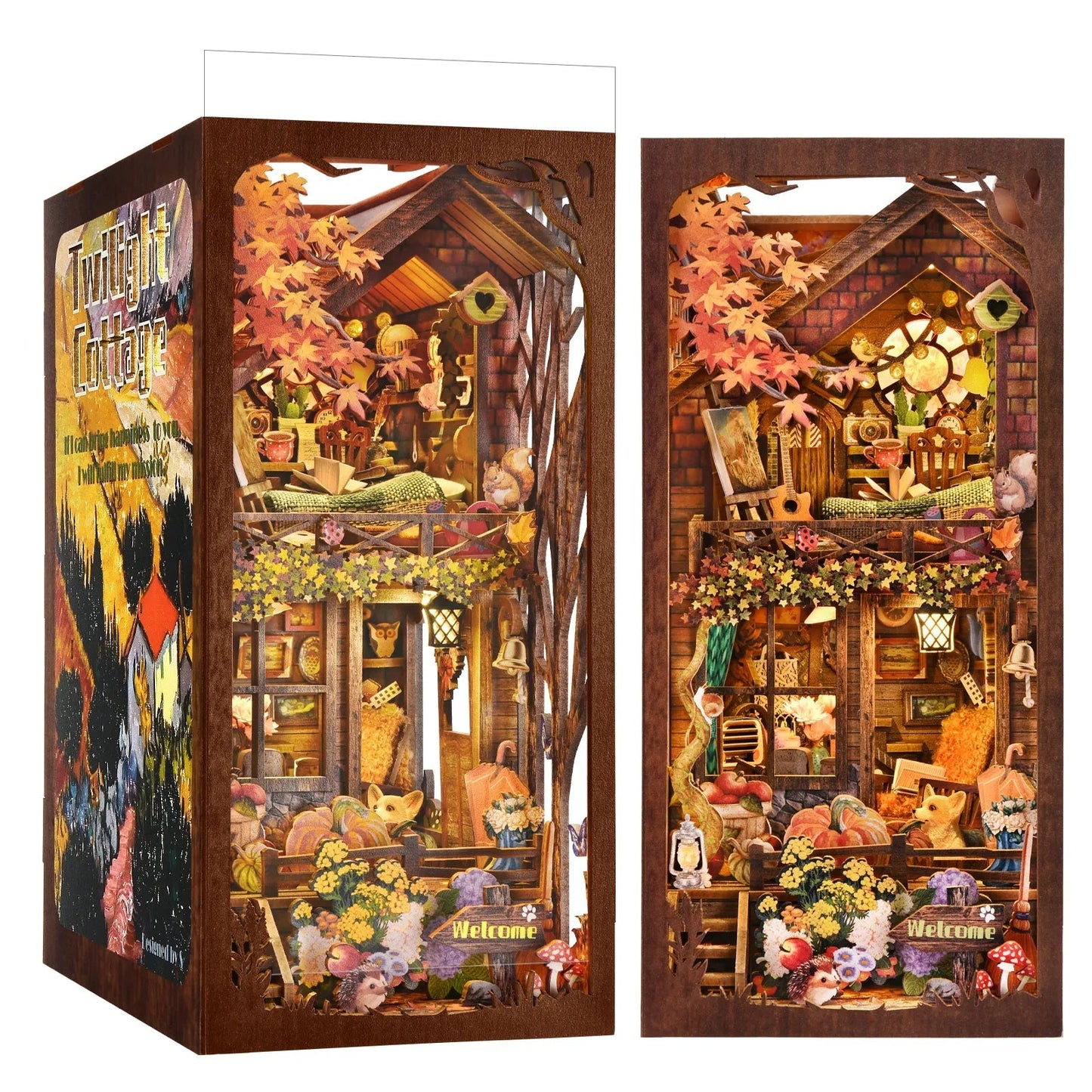 Twilight Cottage Book Nook Kit