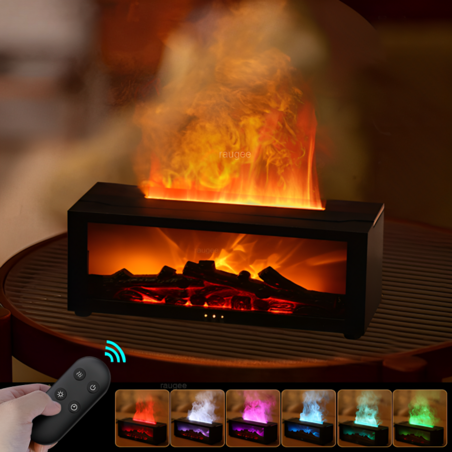 Flame Fireplace Aroma Diffuser