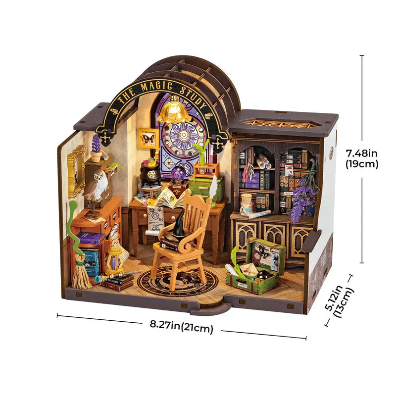 The Magic Study DIY Miniature House Kit