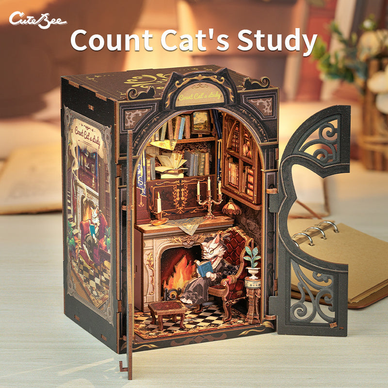 Count Cat's Study Book Nook Kit