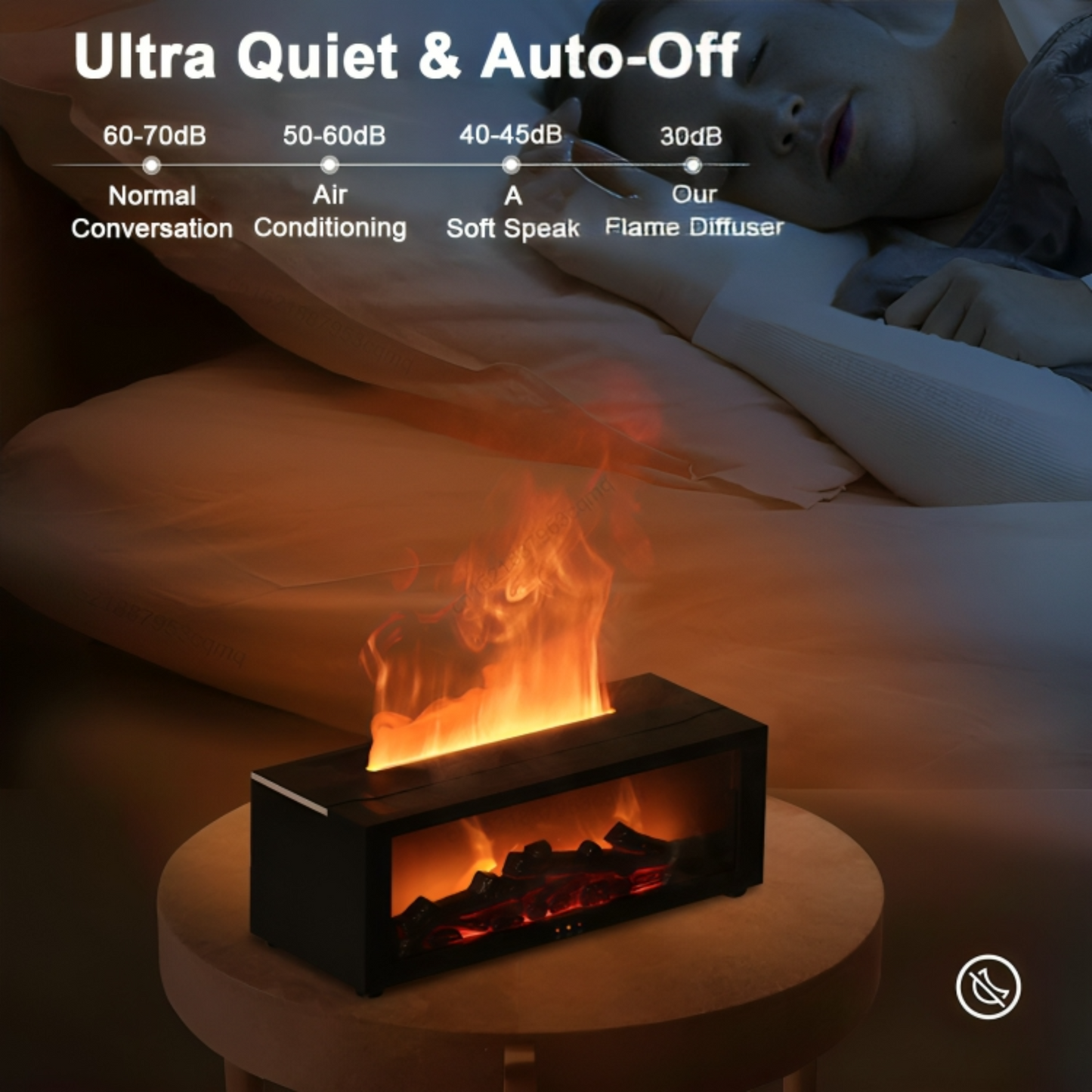 Flame Fireplace Aroma Diffuser
