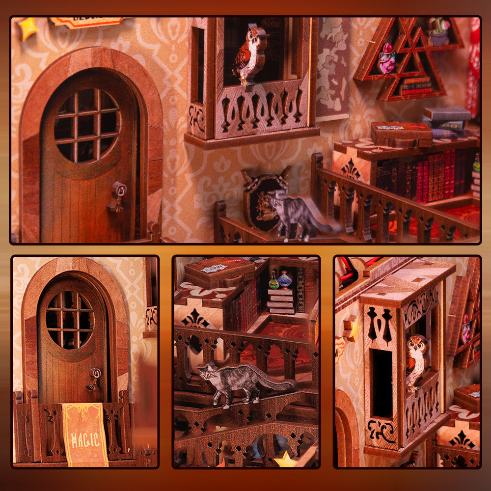 Memoirs of a Witch Book Nook Kit