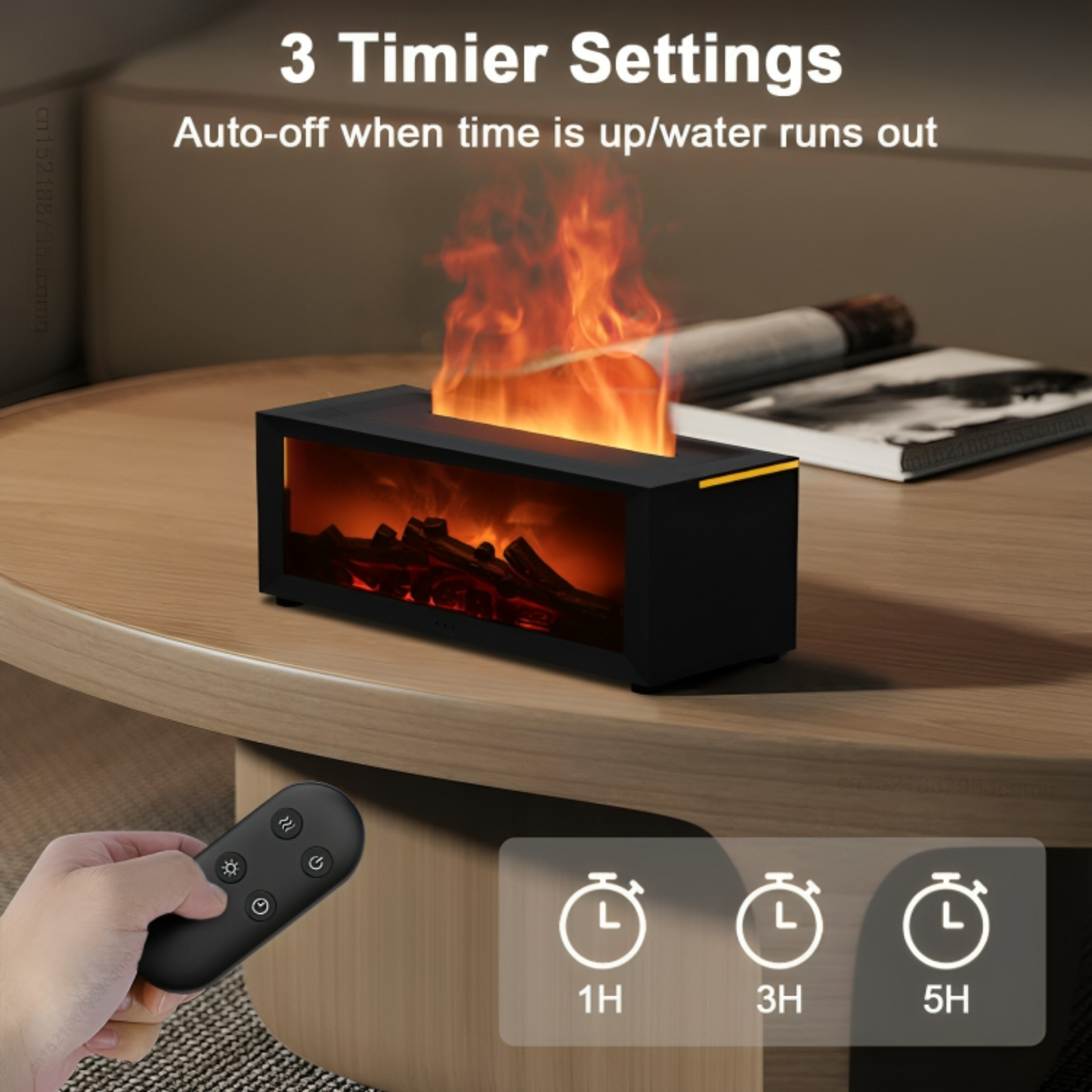 Flame Fireplace Aroma Diffuser