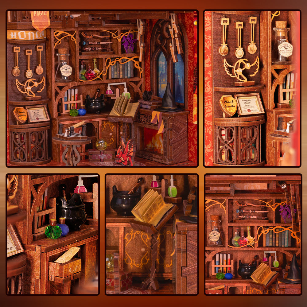 Memoirs of a Witch Book Nook Kit