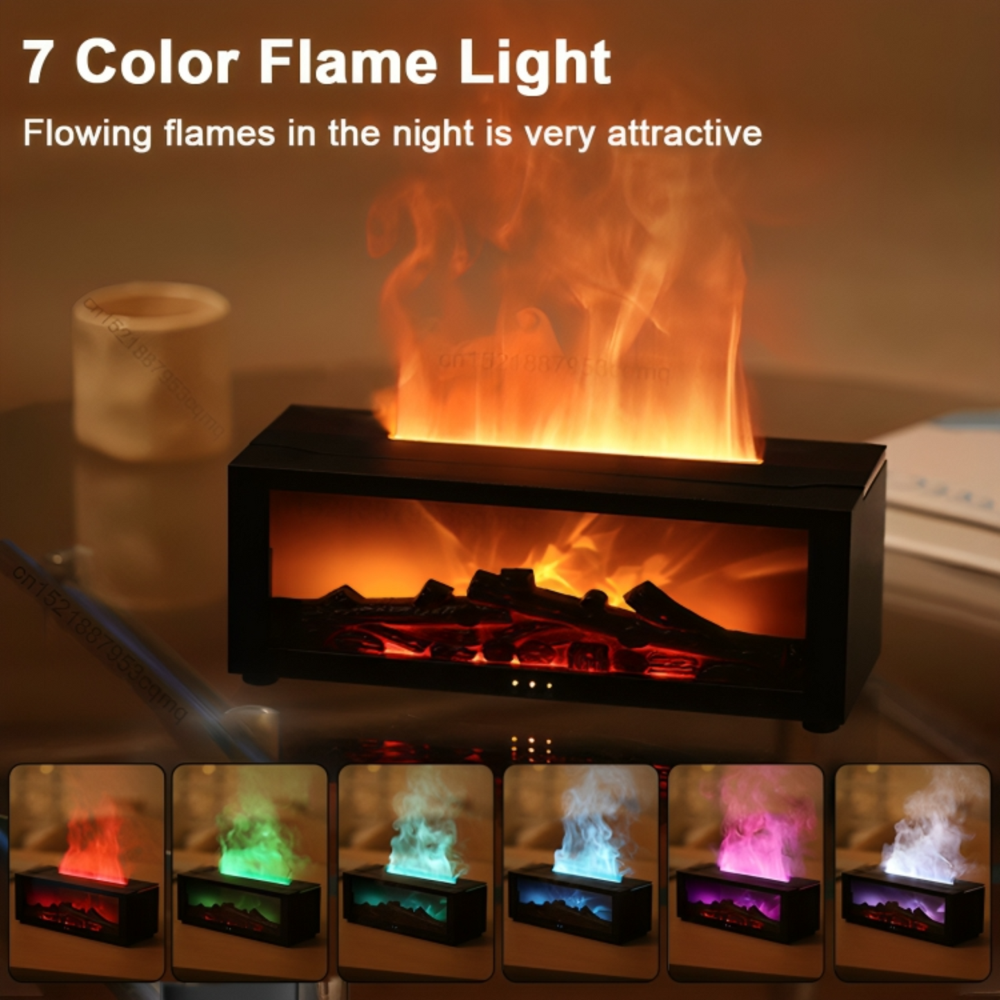 Flame Fireplace Aroma Diffuser