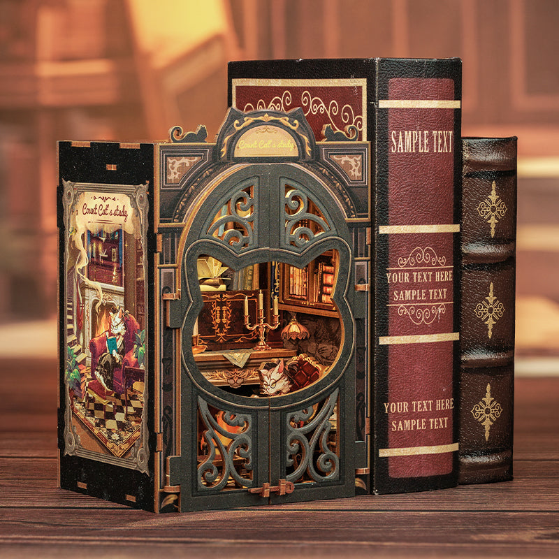 Count Cat's Study Book Nook Kit