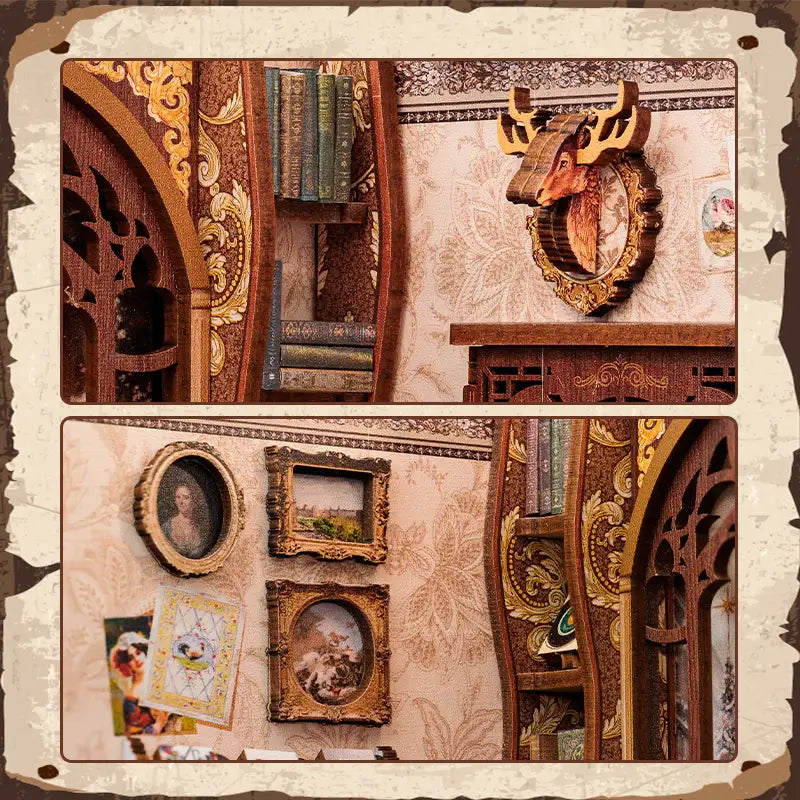 Mini Bookshop Book Nook Kit