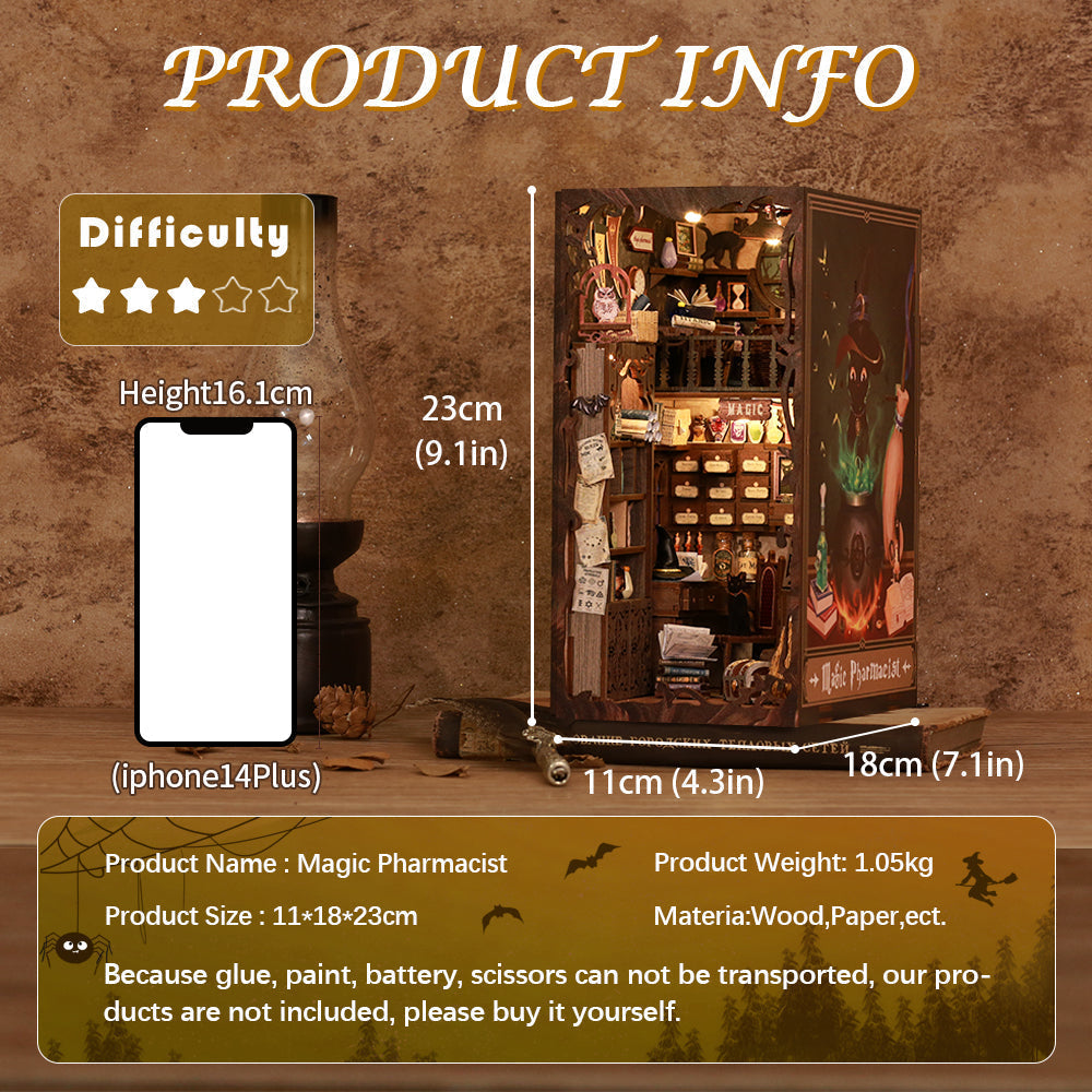 Magic Pharmacist Book Nook Kit
