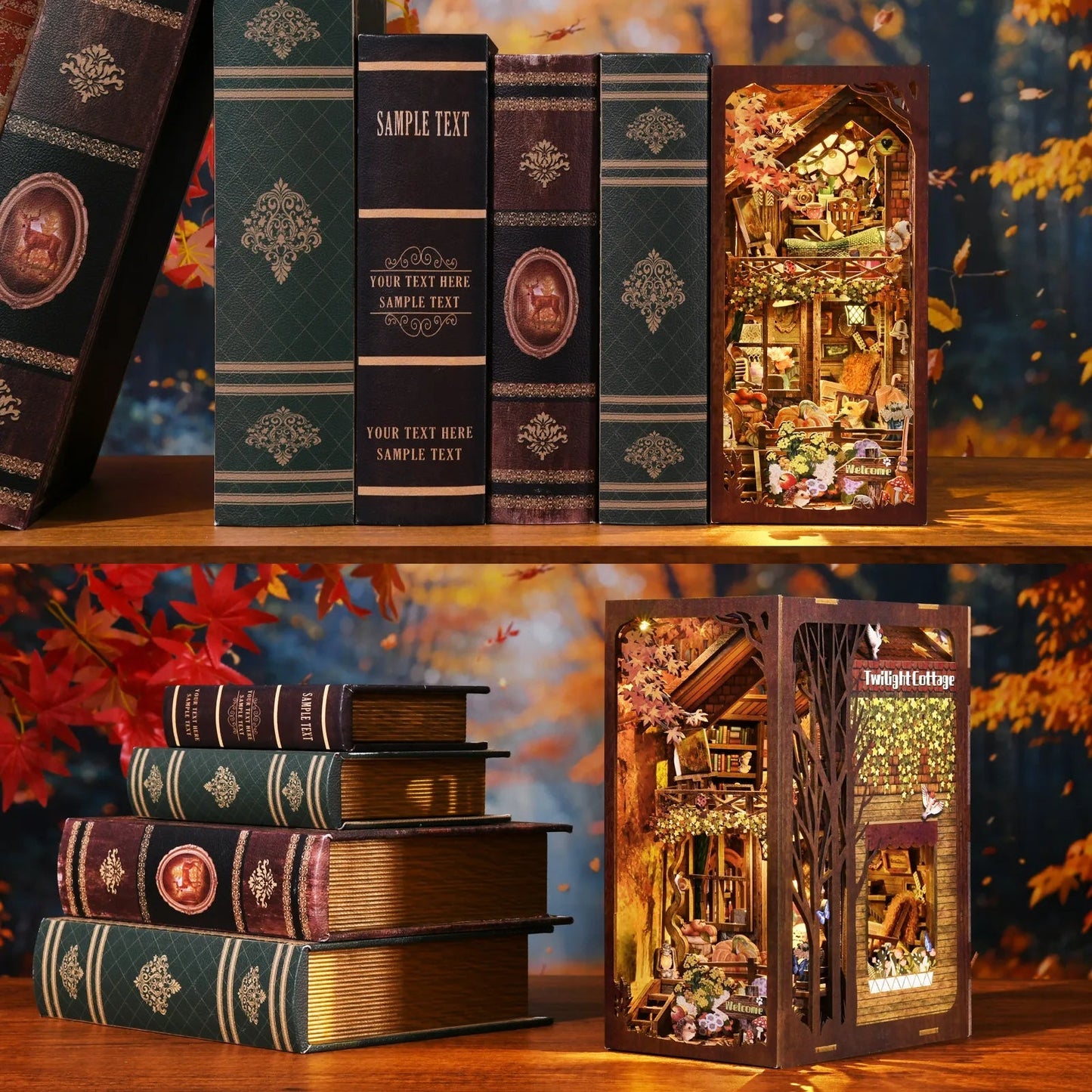 Twilight Cottage Book Nook Kit
