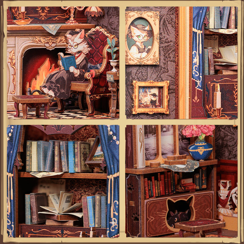 Count Cat's Study Book Nook Kit