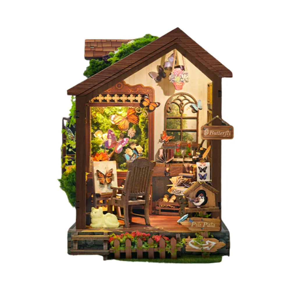 Butterfly House DIY Book Nook Kit