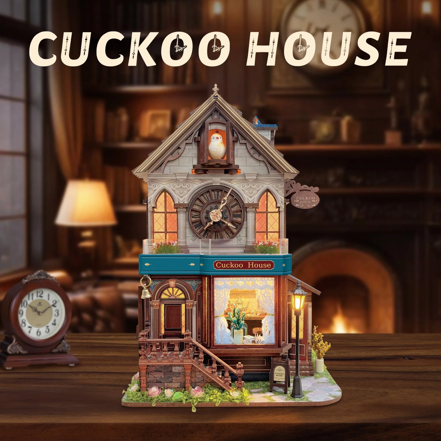 DIY Miniature Cuckoo Clock House Kit