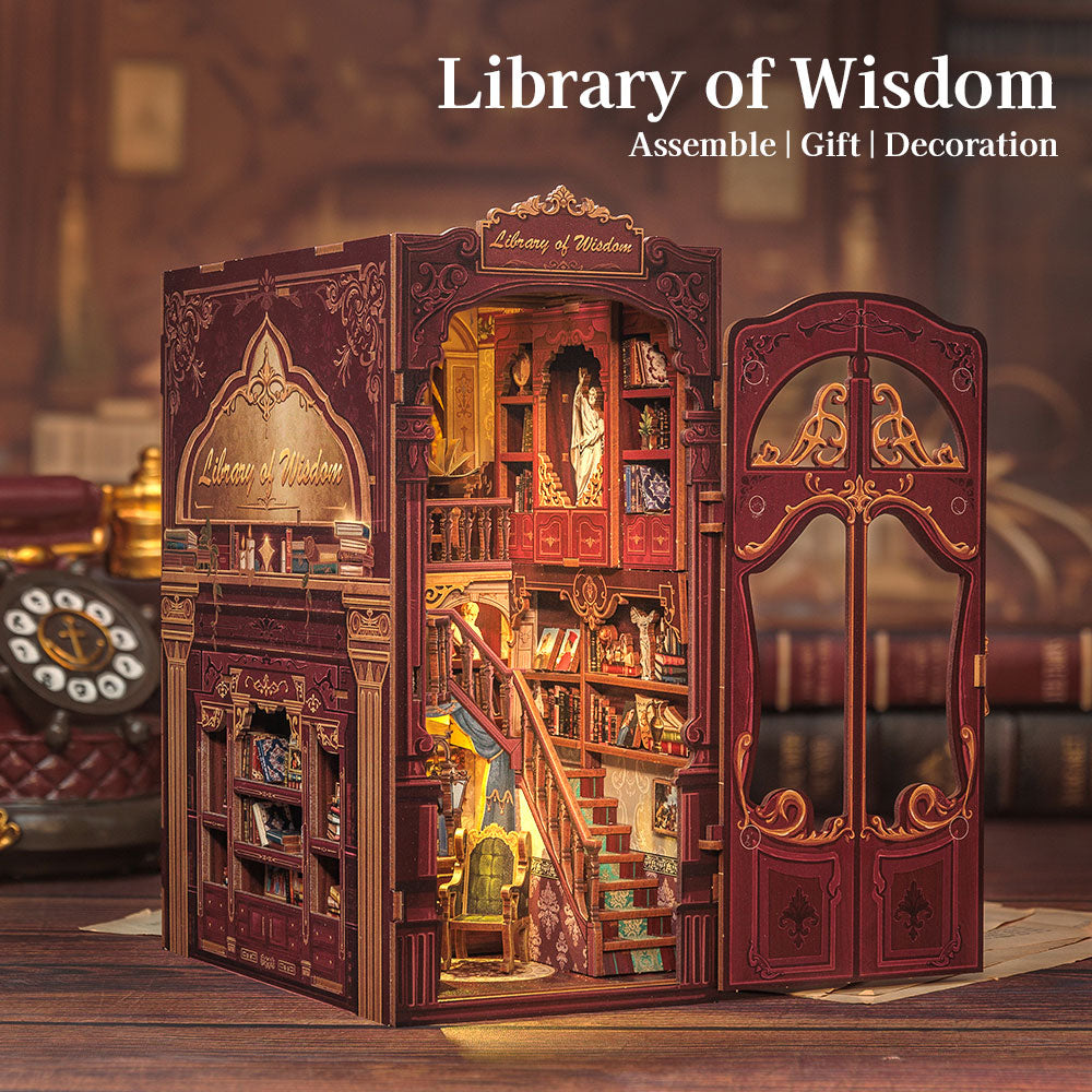 Library of Wisdom Book Nook Kit
