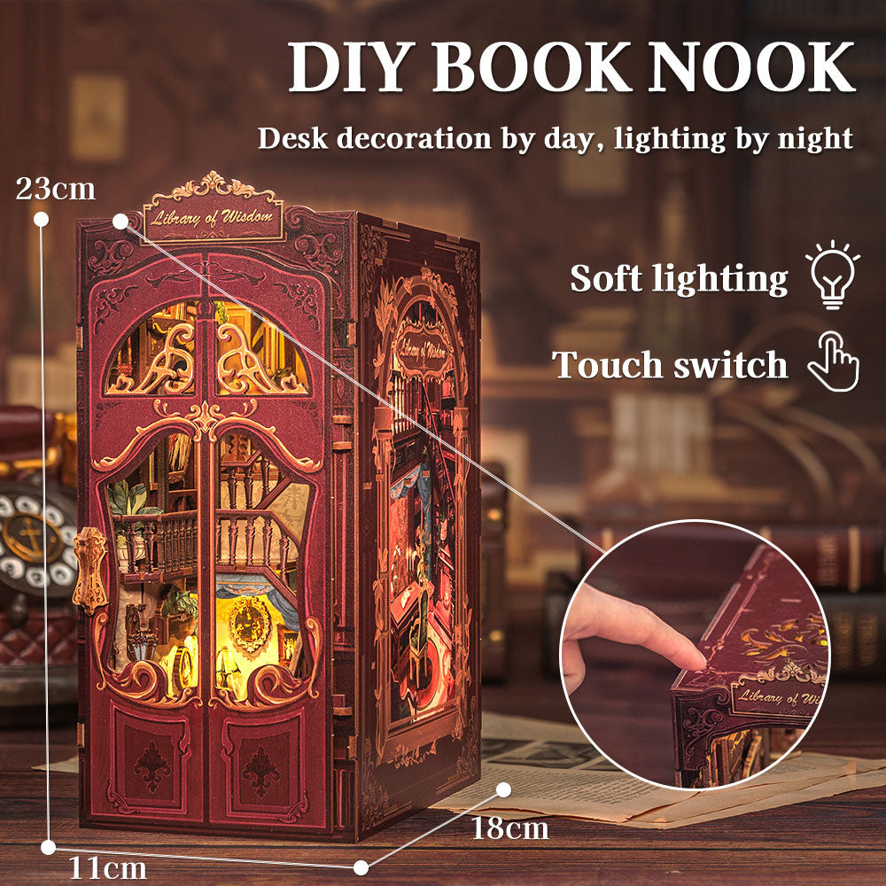 Library of Wisdom Book Nook Kit