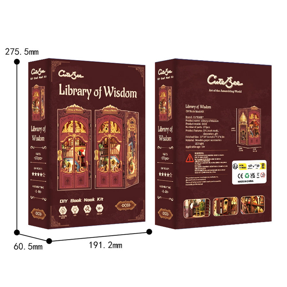 Library of Wisdom Book Nook Kit