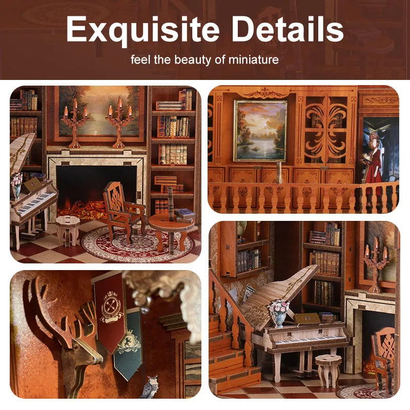 Grimm's House Book Nook Kit