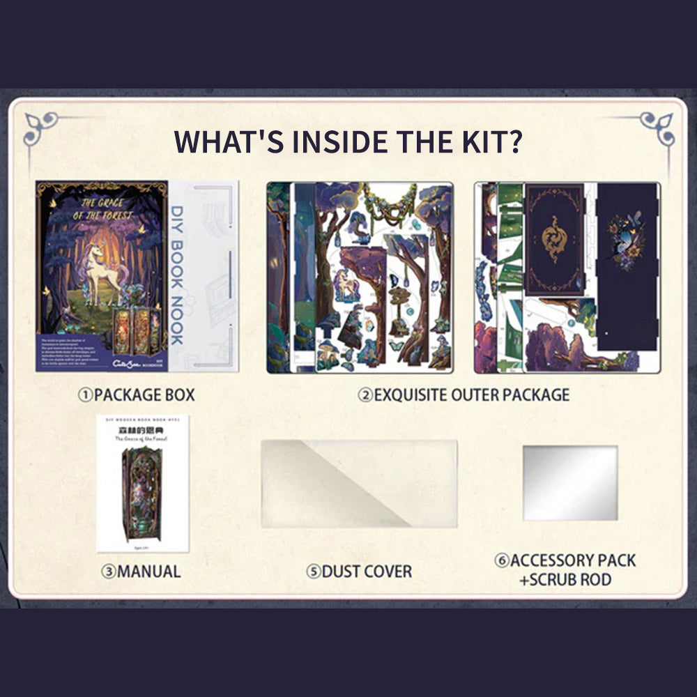 The Grace of the Forest Book Nook Kit