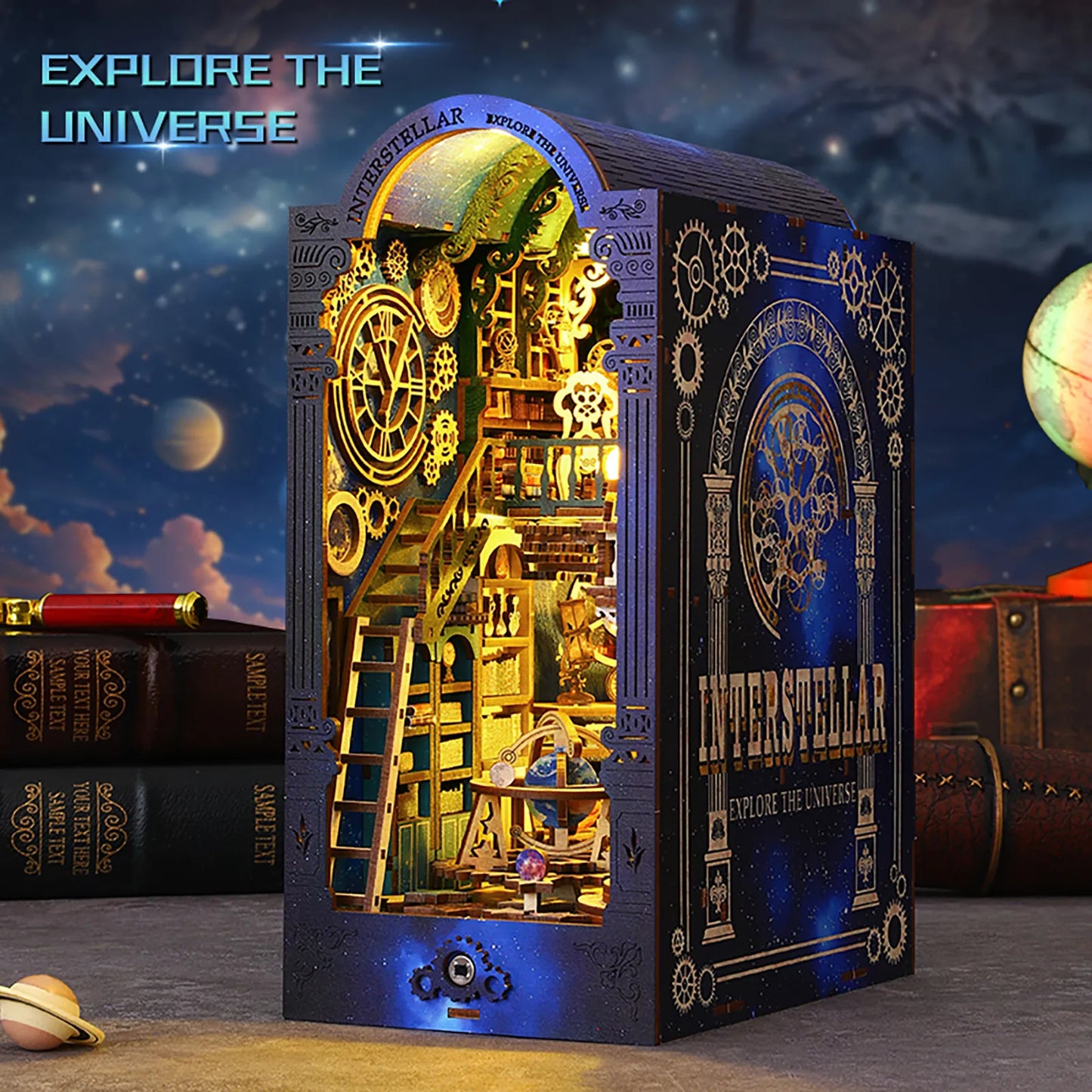 Interstellar Exploration Book Nook Kit