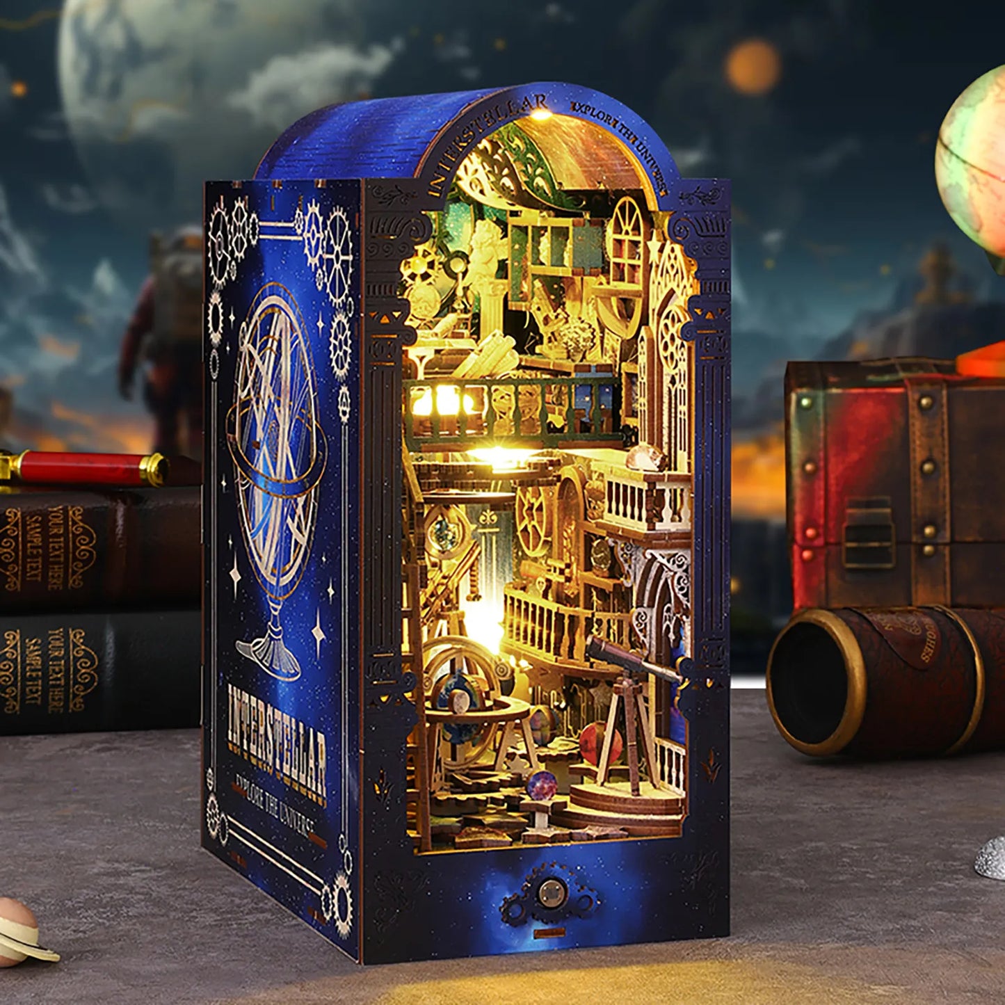 Interstellar Exploration Book Nook Kit