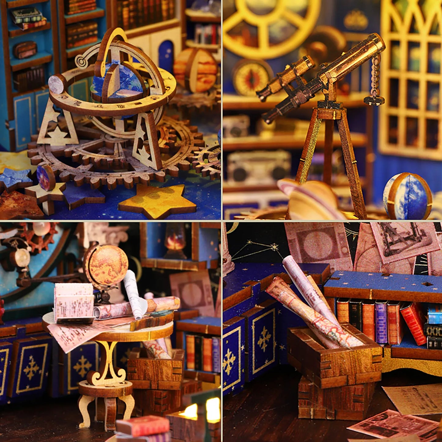Interstellar Exploration Book Nook Kit