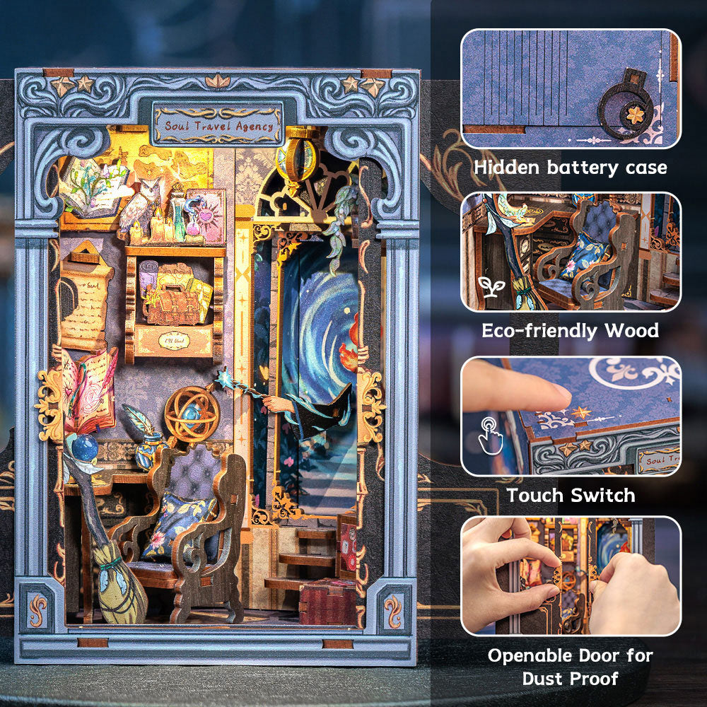 Soul Travel Agency Book Nook Kit