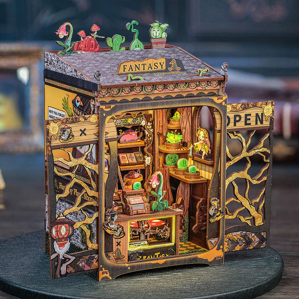 Fantasy Plant Shop Book Nook Kit