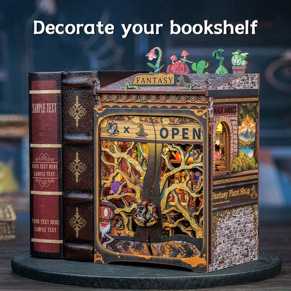 Fantasy Plant Shop Book Nook Kit