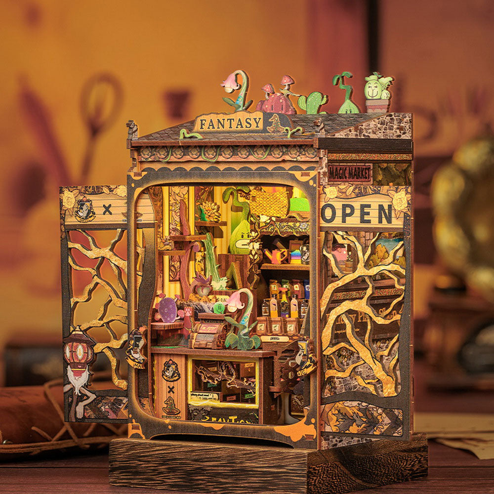 Fantasy Plant Shop Book Nook Kit