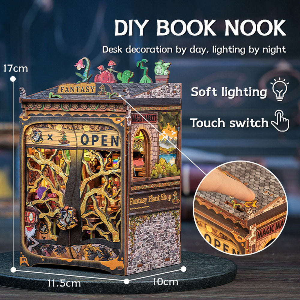 Fantasy Plant Shop Book Nook Kit