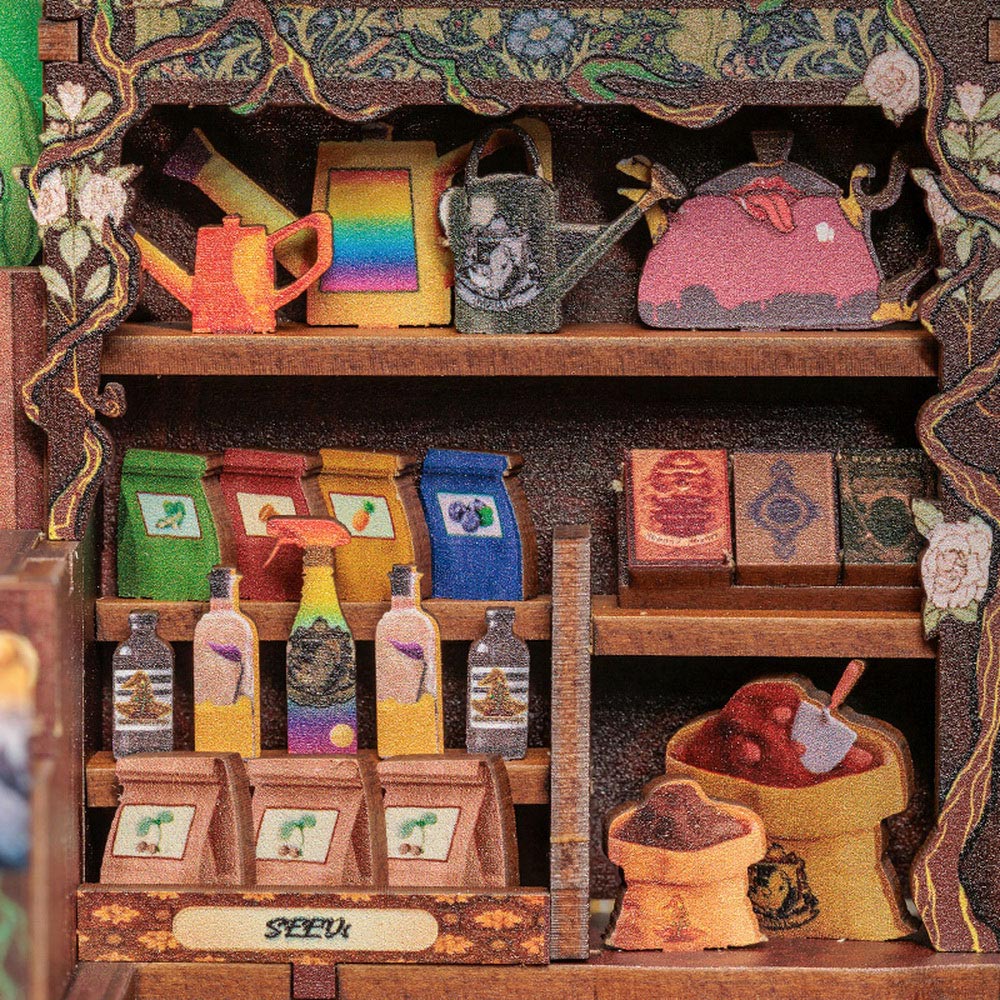 Fantasy Plant Shop Book Nook Kit