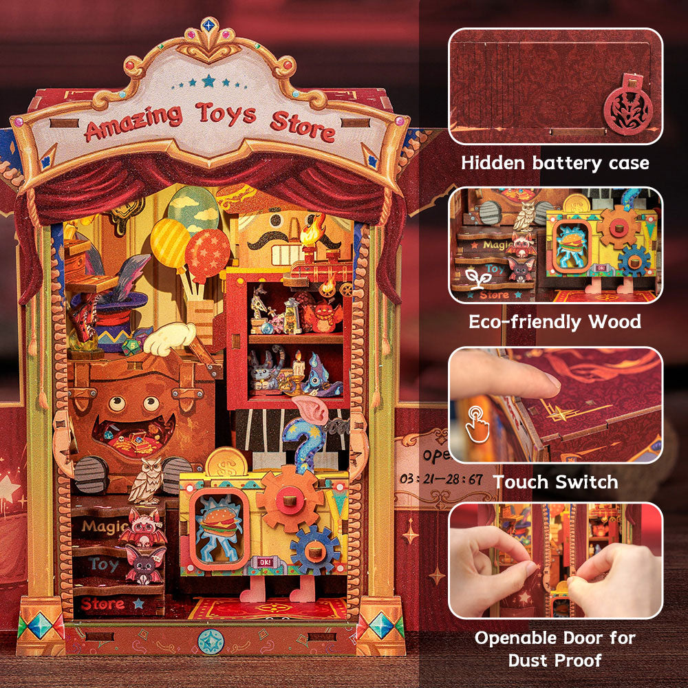 Amazing Toys Store Book Nook Kit