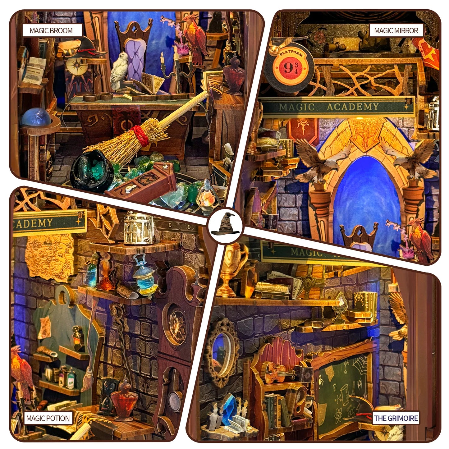 Magic Academy DIY Book Nook Kit