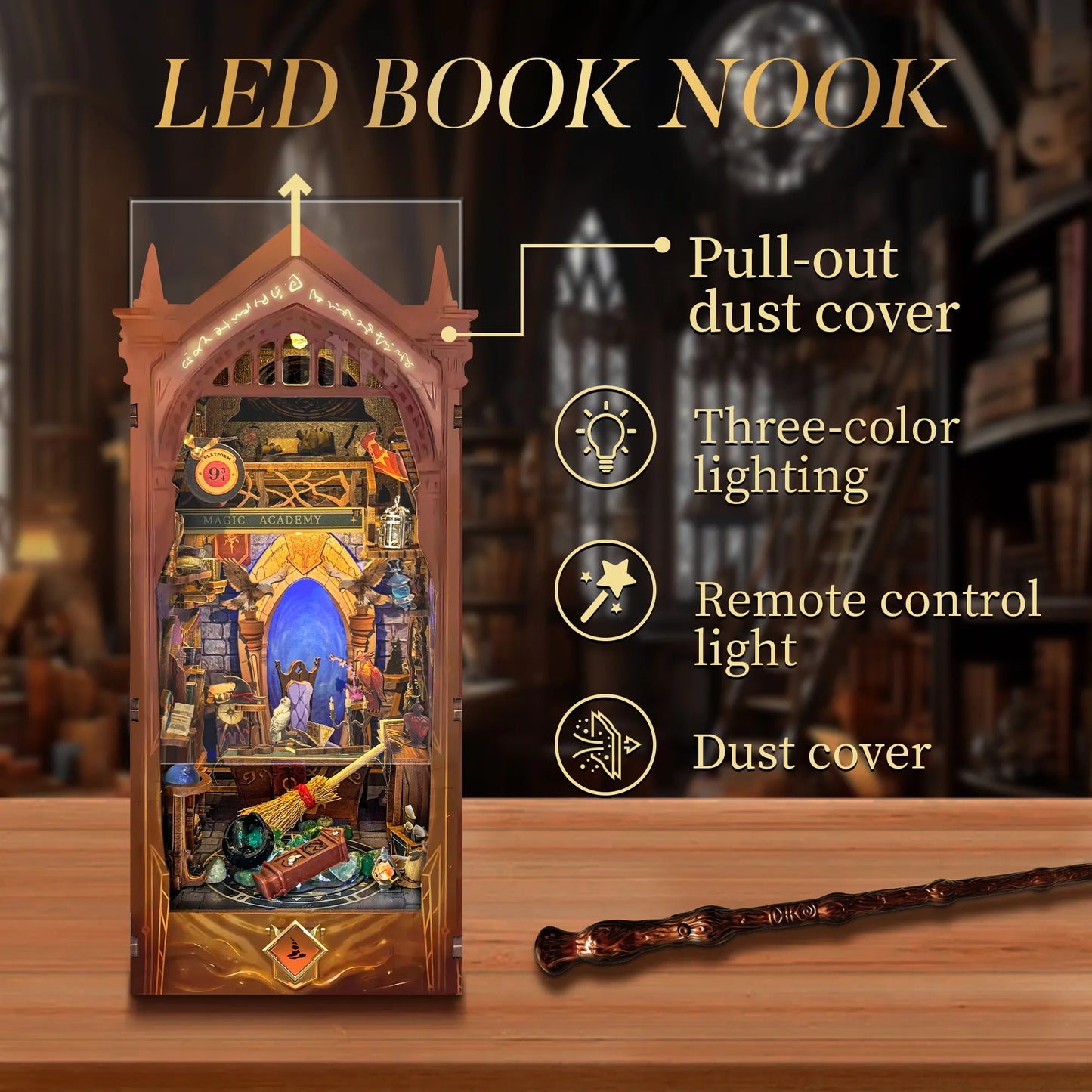 Magic Academy DIY Book Nook Kit
