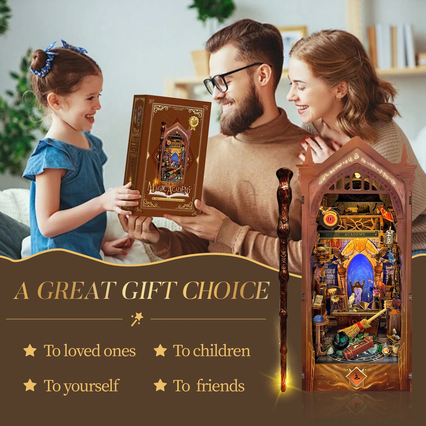 Magic Academy DIY Book Nook Kit