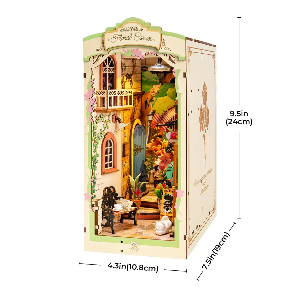 Floral Corner Book Nook Kit