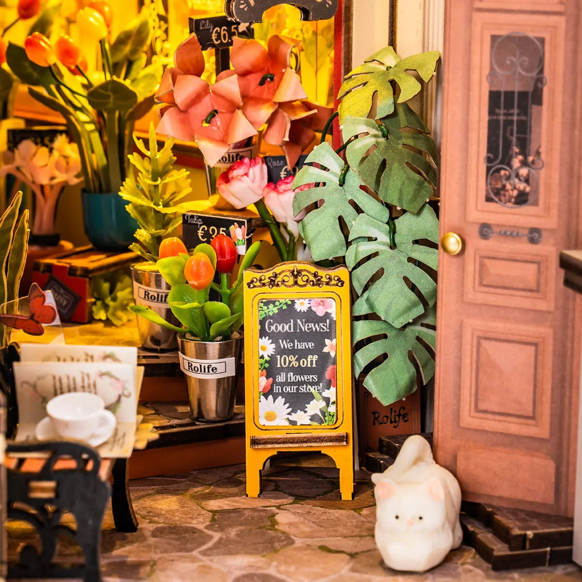 Floral Corner Book Nook Kit