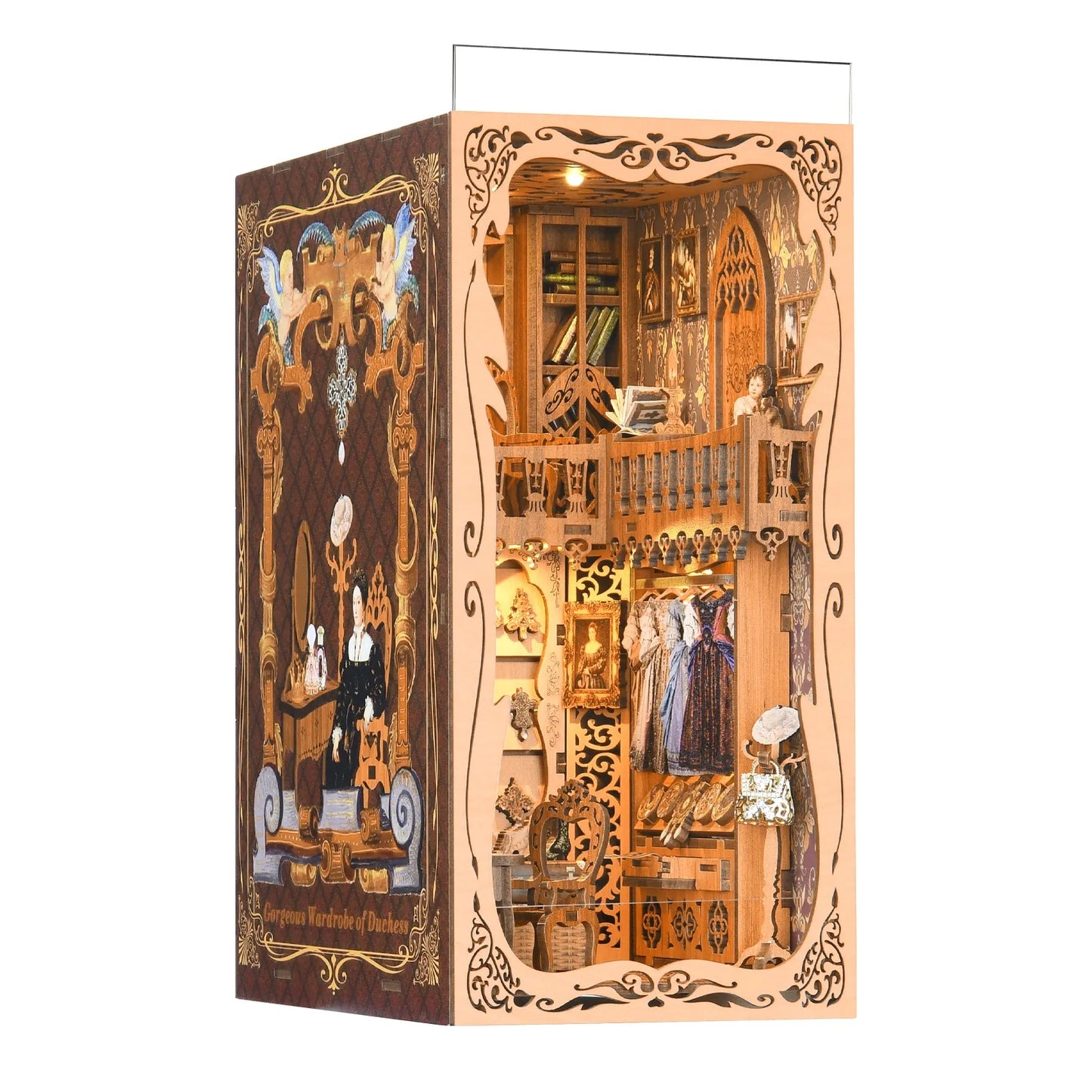 Wardrobe of Duchess Book Nook Kit