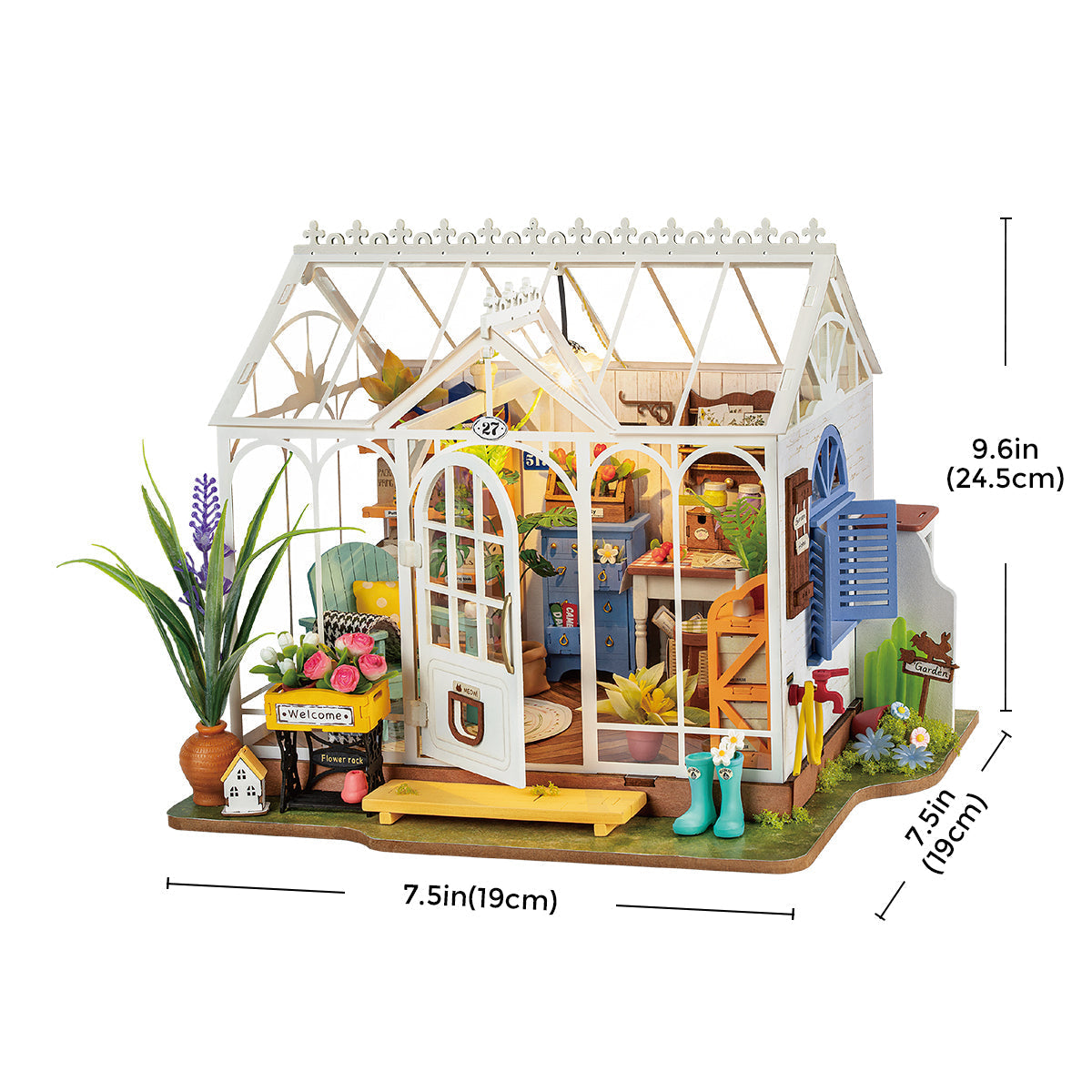 Dreamy Garden House DIY Miniature House Kit