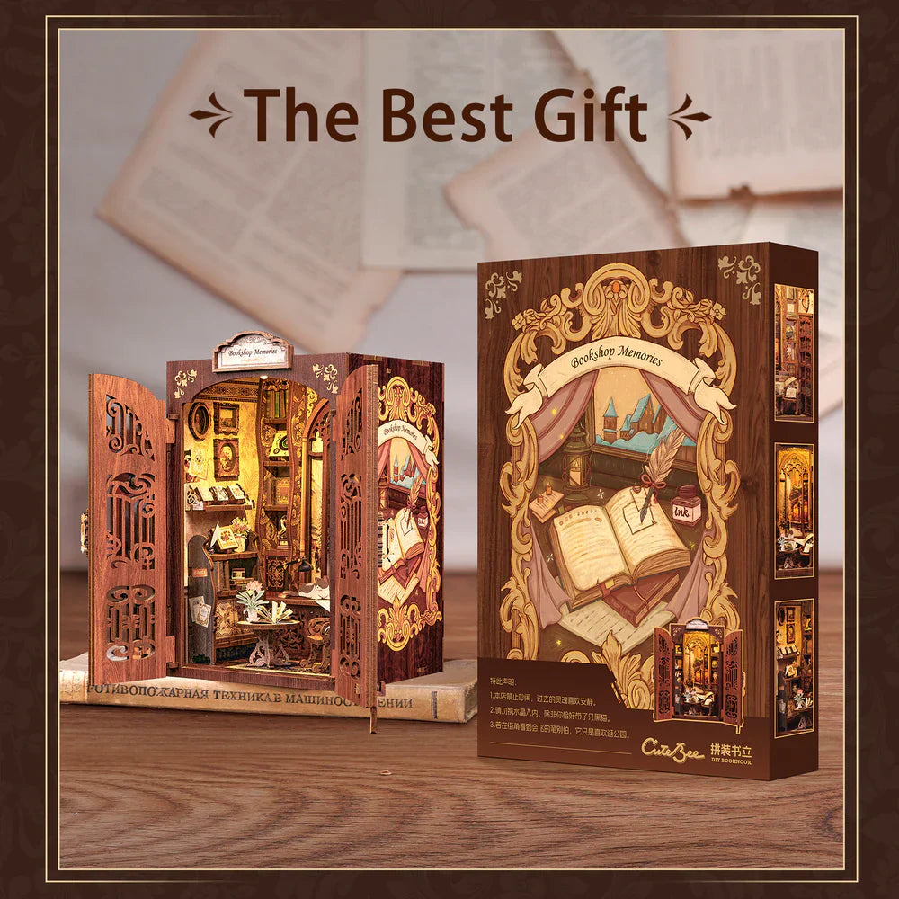Mini Bookshop Book Nook Kit