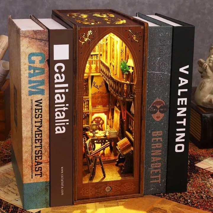 Library Of Books Book Nook Kit