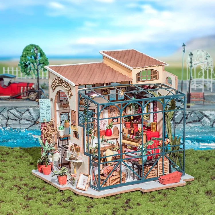 Emily's Flower Shop DIY Miniature House