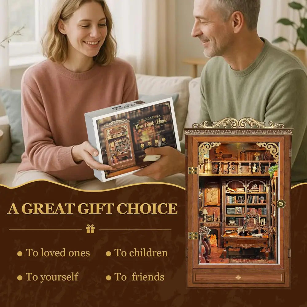 Timeless Book House DIY Book Nook Kit