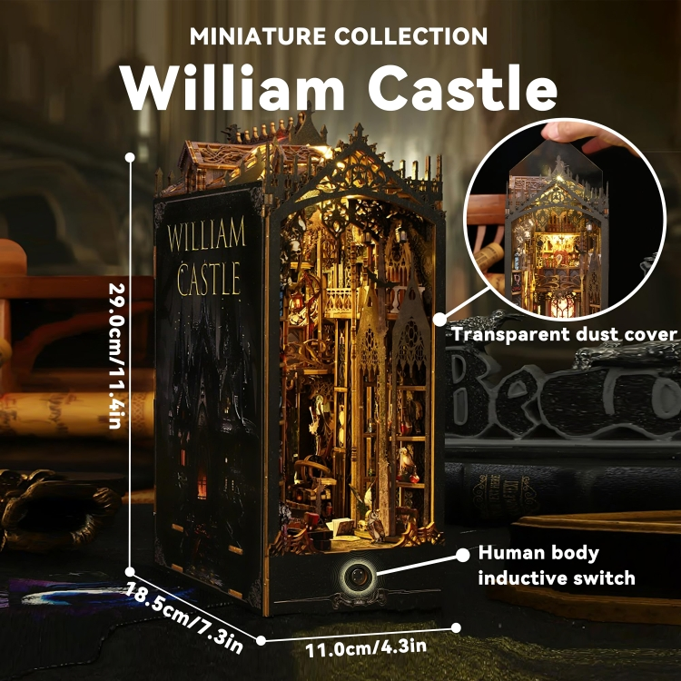 William Castle DIY Book Nook Kit