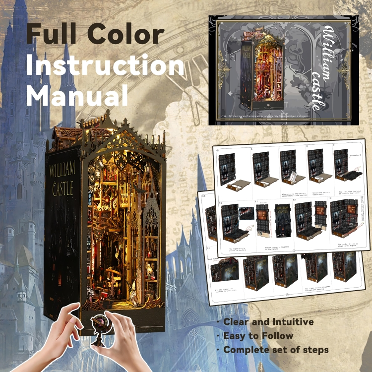 William Castle DIY Book Nook Kit