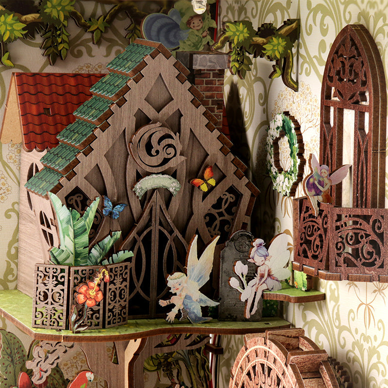 Secret Forest Elfin Book Nook Kit