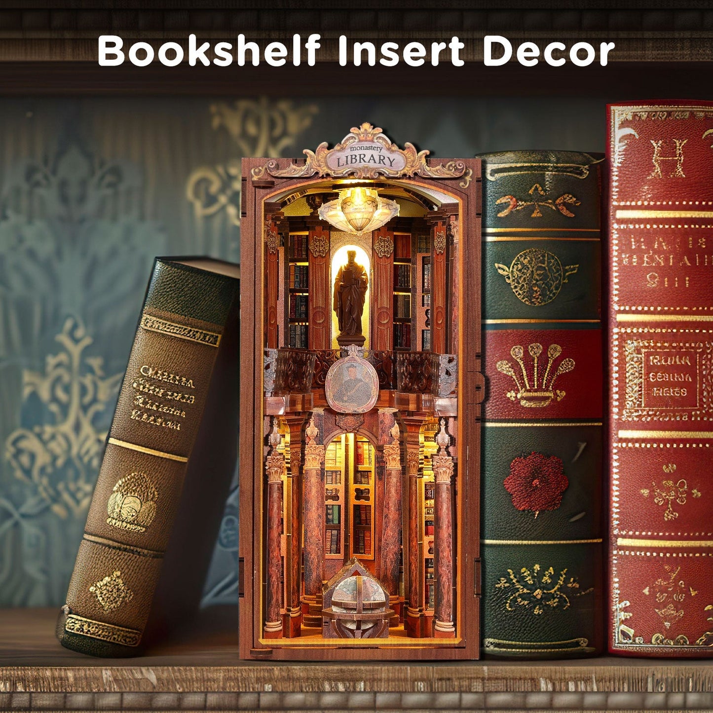 Monastery Library Book Nook Kit