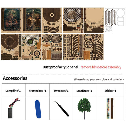 Wisdom Rings DIY Book Nook Kit