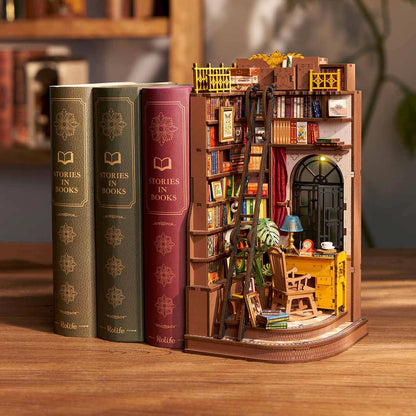 Silent Corner Study DIY Book Nook Kit