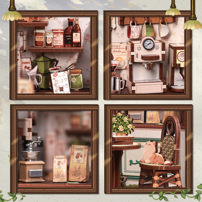 Sunny Cafe DIY Miniature House